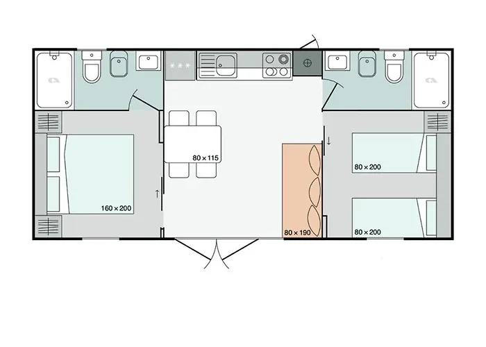 Mobile Camp Dalmata Orebić
